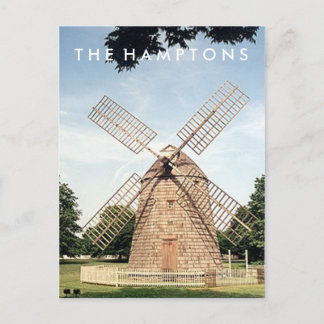 CARTE POSTCARD DU Windmill Hamptons