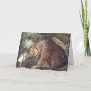 Carte Poster de John Bauer Poor Little Basse