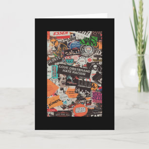 Carte Poster de racisme de Love Hombrand