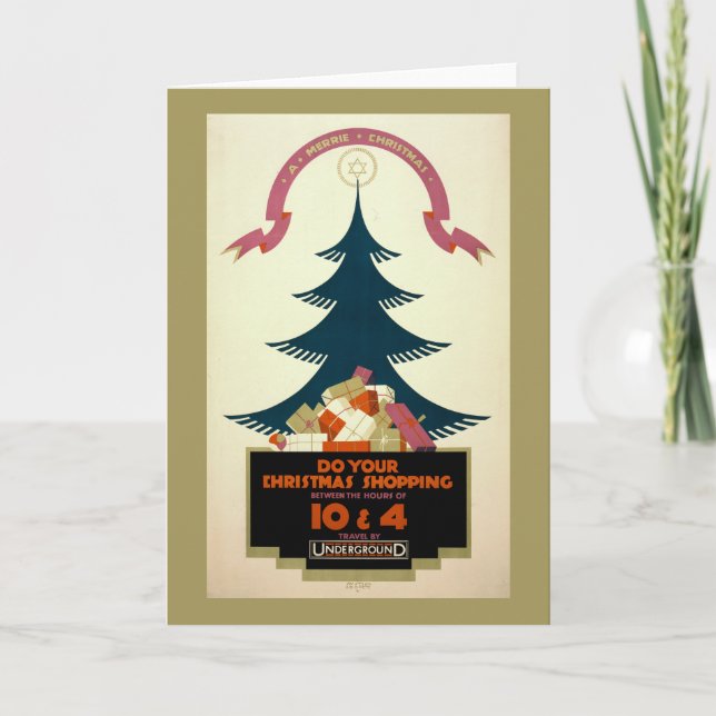 Carte Poster Promouvoir Les Voyages Par London Undergrou (Devant)