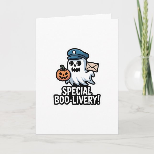 Carte Postman Boo (Devant)