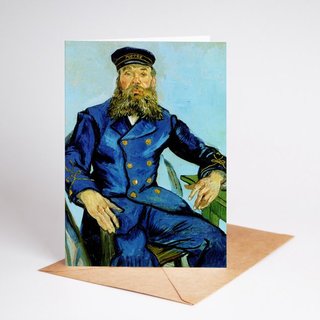 Carte Postman Joseph Roulin | Vincent van Gogh (Créateur téléchargé)
