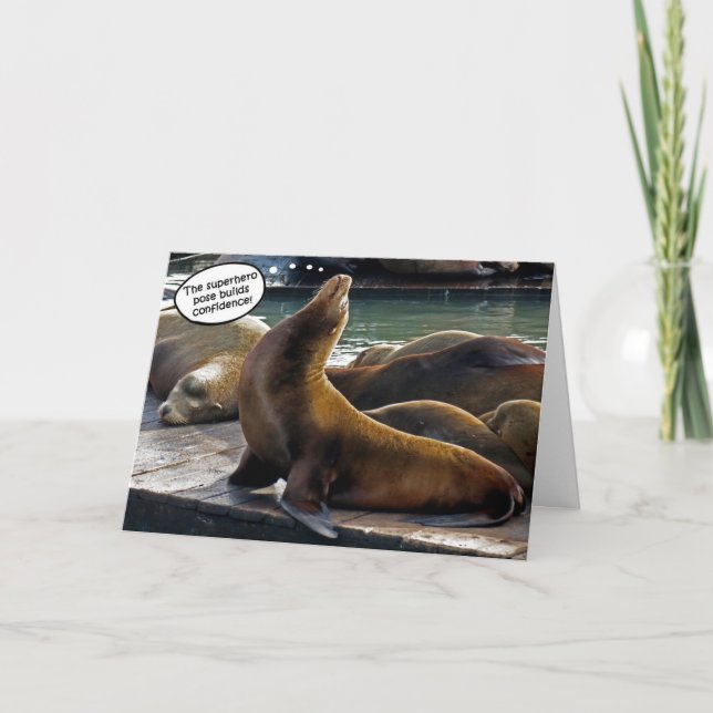 Carte Pot Seal Superhero (Devant)