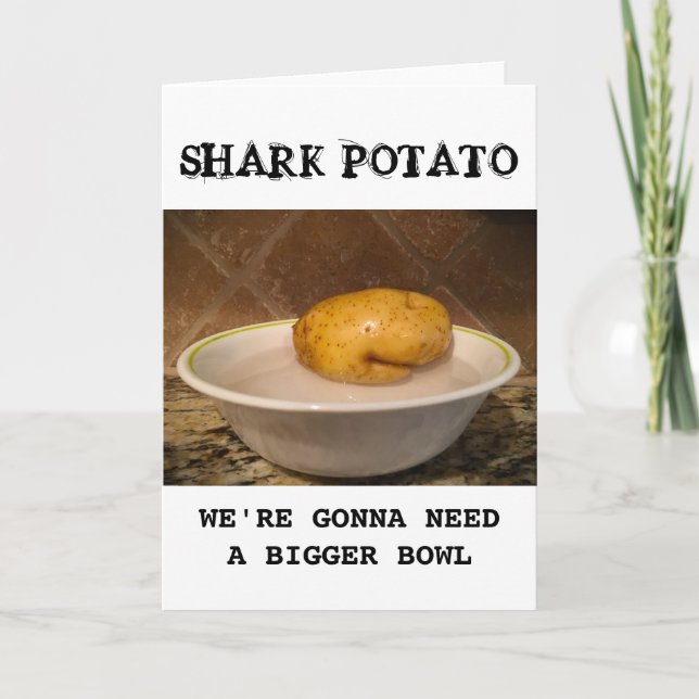 Carte Potato de requin ... nous allons avoir besoin d'un (Devant)