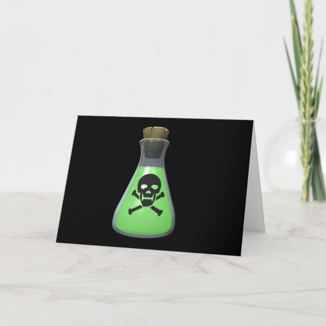Carte Potion verte toxique (Devant)