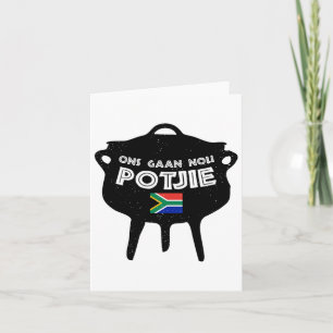 Carte Potjie Afrique du Sud Potjiekos Stew Braai