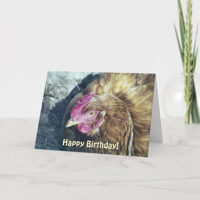 CARTE POULET (Devant)