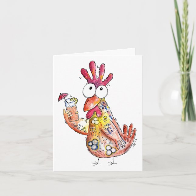 Carte Poulet blanc mignon avec boisson tropicale (Devant)