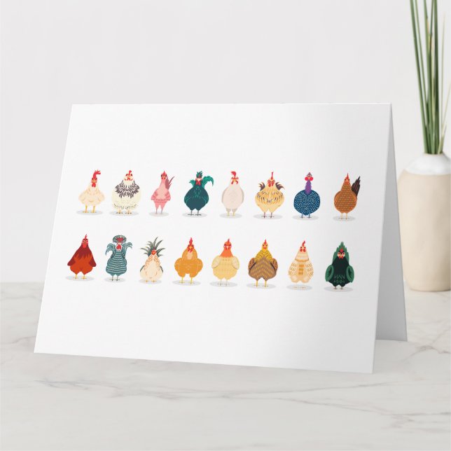 Carte Poulet mou (Devant)