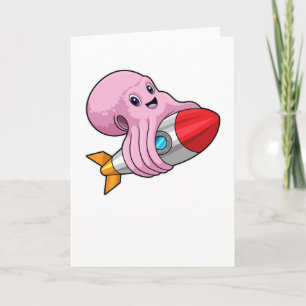 Carte Poulpe avec fusée