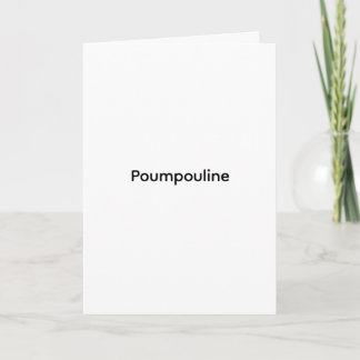 Carte Poumpouline