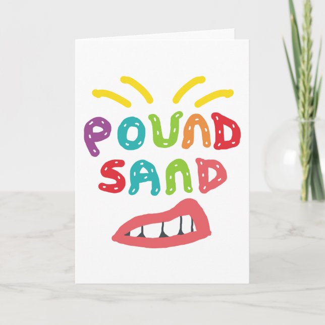 Carte Pound Sand (Devant)