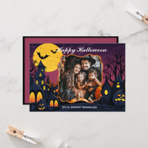 Carte Poupées Éffrayantes d'Halloween