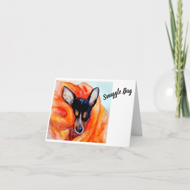 Carte pour animaux de vacances (Devant)