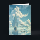 Carte Pour Boss Anniversaire Bateau à voile Thème nautiq<br><div class="desc">Est-ce que votre patron aime la voile ? Cette carte d'anniversaire à thème nautique pour votre superviseur est parfaite pour égayer leur journée spéciale avec un grand message du même thème. Ambiance très masculine avec le bateau et la mer.</div>