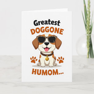 Carte pour chien Shades tachetées