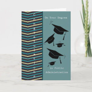 Carte pour diplôme en administration publique