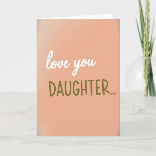 Carte pour dire Je t'aime Fille