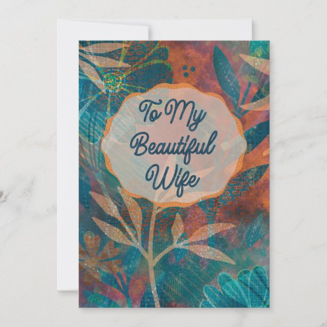Carte pour Femme, toute occasion (Devant)