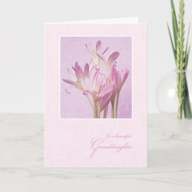 Carte Pour Granddaughter on Mother's Day (Devant)