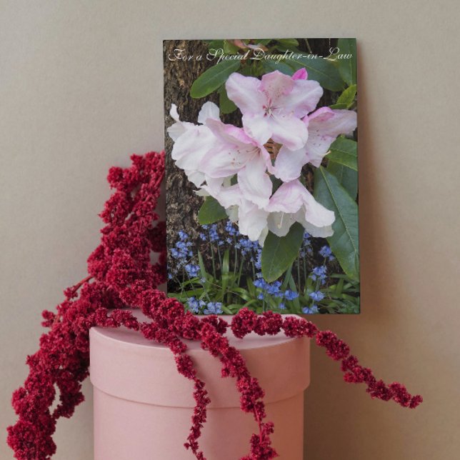 Carte Pour la belle-fille Fleurs Fête des mères (In Situ)