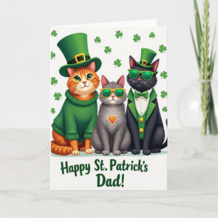 Carte pour la Fête de Saint-Patrick pour Papa de C