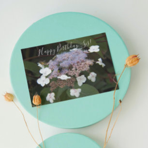 Carte Pour la fête florale de l'anniversaire de Sœur Whi