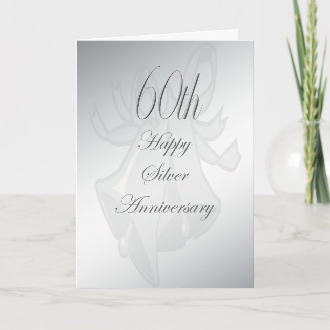 Carte pour les 60 ans de mariage (Devant)