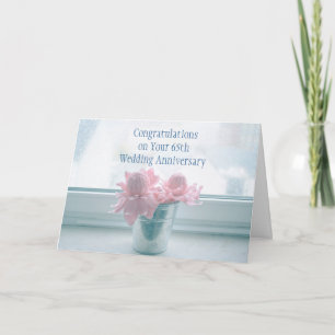 Carte pour les 65 ans de mariage