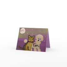 Carte pour les amis pour la Saint-Valentin