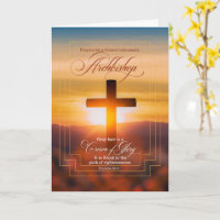 pour les bénédictions de l'archevêque Croix-chréti