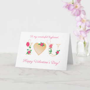 Carte Pour les copains Valentines Journée avec les Roses