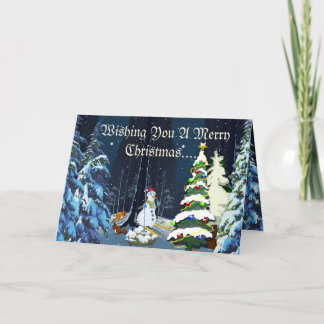 Carte pour les fêtes