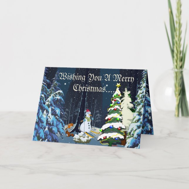 Carte pour les fêtes (Devant)