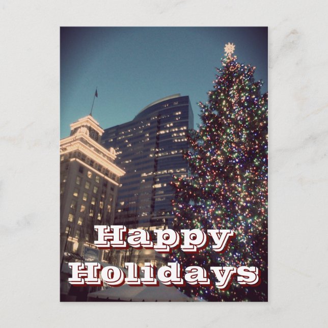 Carte pour les fêtes (Devant)