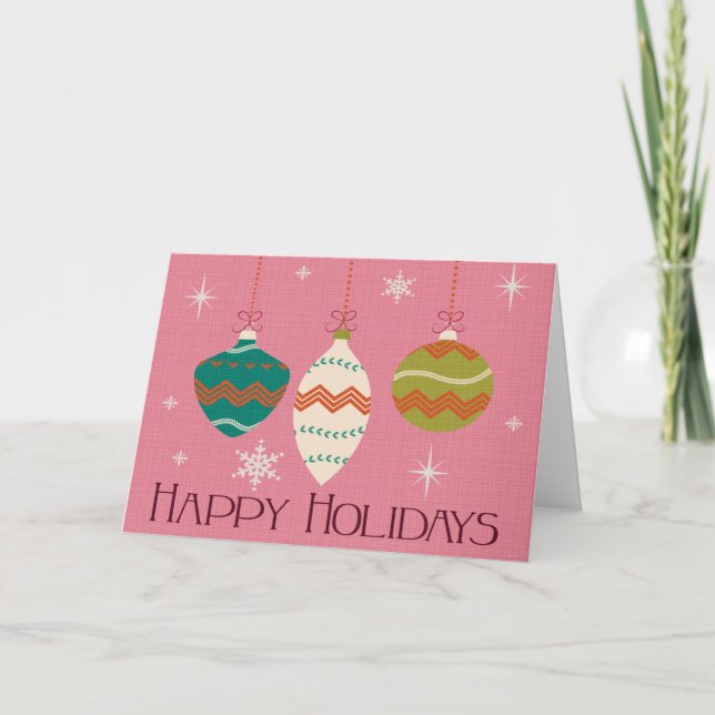 Carte pour les fêtes (Devant)