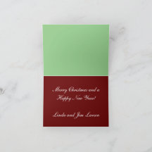 Carte pour les fêtes