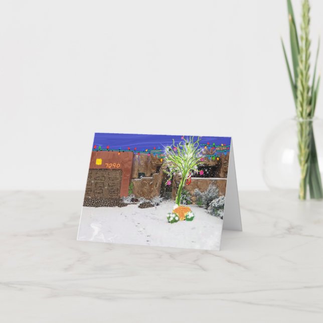 Carte pour les fêtes (Devant)