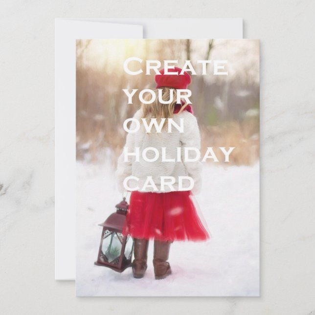 Carte pour les fêtes (Devant)