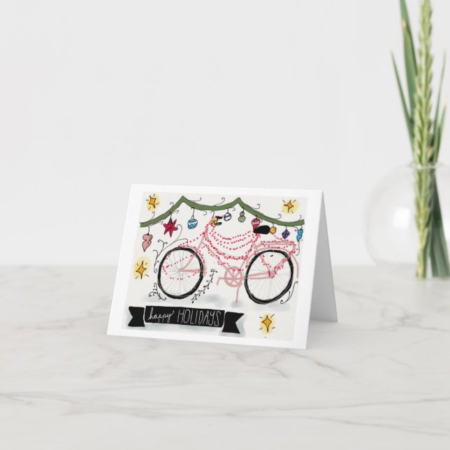 Carte pour les fêtes (Devant)