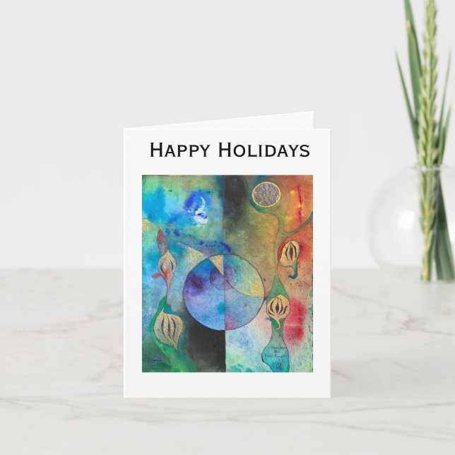 Carte pour les fêtes (Devant)