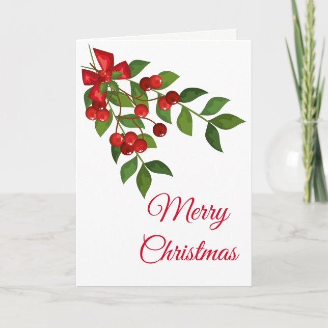 Carte pour les fêtes (Devant)