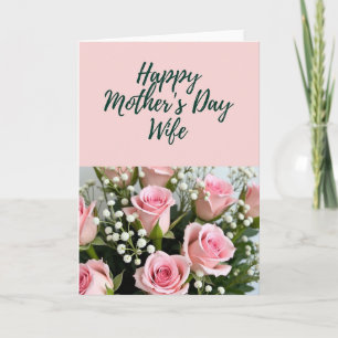 Carte pour les mamans à la douce floraison rose