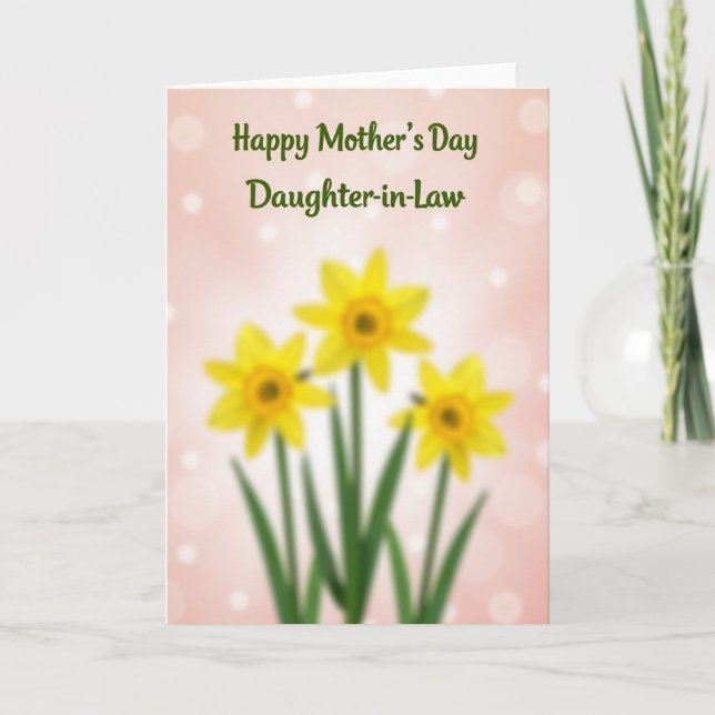 Carte pour les mamans en texte vert (Devant)