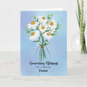 Carte Pour les vœux de bouquet d'anniversaire de mariage