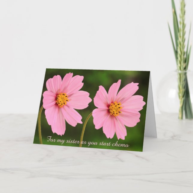 Carte Pour Ma Soeur Cancer Chemin (Devant)