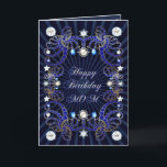 Carte Pour maman, a birthday card with mesure of jewels<br><div class="desc">A birthday card with jewels,  sparkles and loads of eye catching bling. A very different card that you can personalize.</div>