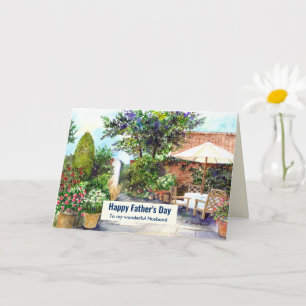 Carte Pour mari le jour de la fête des pères Terrace Man
