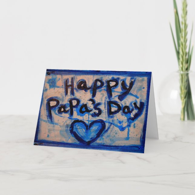 Carte pour mon papa (Devant)