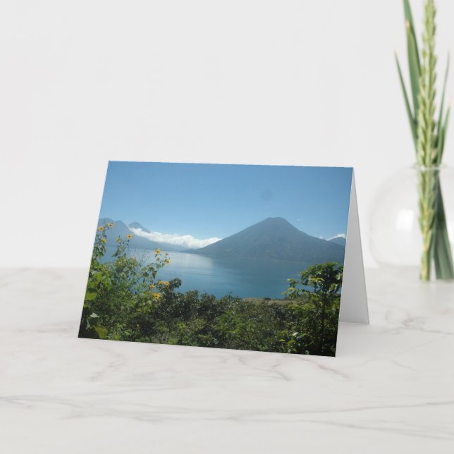 Carte pour notes 1 de Lago Atitlan (Devant)